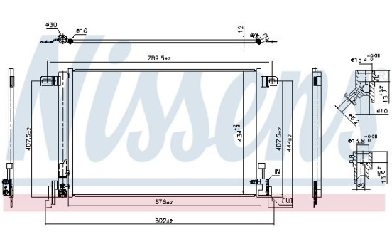 Condenser, air conditioning 941209 Nissens, Image 6