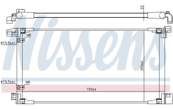 Condenser, air conditioning 941220 Nissens, Image 5