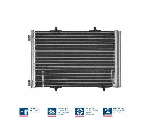 Condenser, air conditioning 941276 Nissens, Image 2