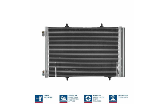 Condenser, air conditioning 941276 Nissens, Image 2