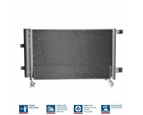 Condenser, air conditioning 941284 Nissens, Image 2