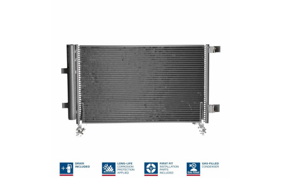 Condenser, air conditioning 941284 Nissens, Image 2