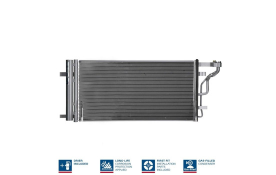 Condenser, air conditioning 941289 Nissens, Image 2