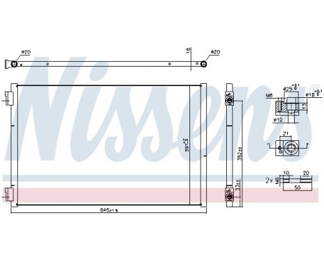 Condenser, air conditioning 941297 Nissens, Image 6