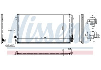 Condenser, air conditioning 941320 Nissens