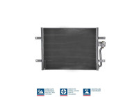 Condenser, air conditioning 941323 Nissens