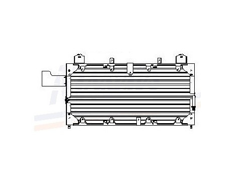 Condenser, air conditioning 94318 Nissens, Image 3