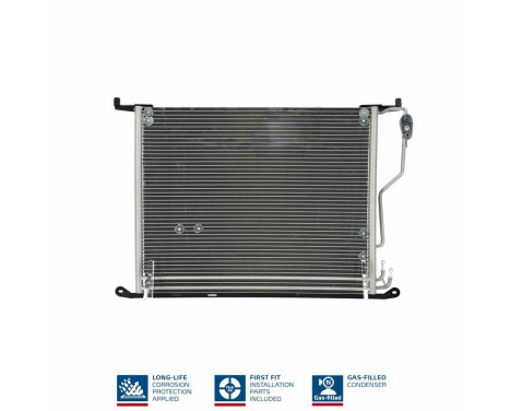 Condenser, air conditioning 94380 Nissens, Image 2