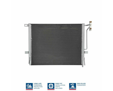 Condenser, air conditioning 94431 Nissens, Image 3