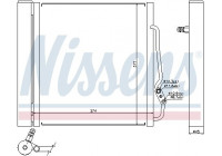 Condenser, air conditioning 94543 Nissens