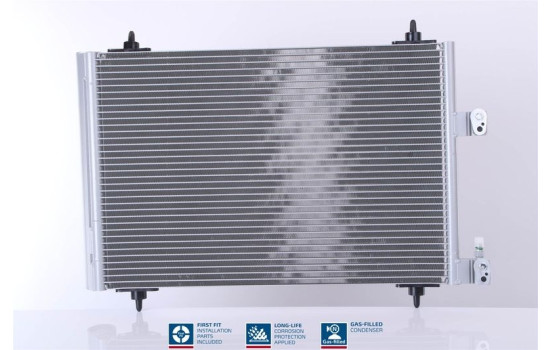 Condenser, air conditioning 94560 Nissens, Image 7