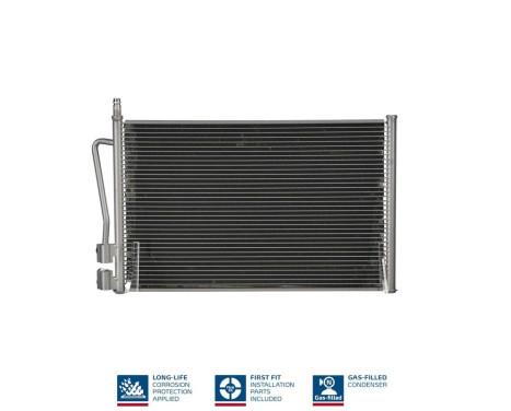Condenser, air conditioning 94587 Nissens, Image 3