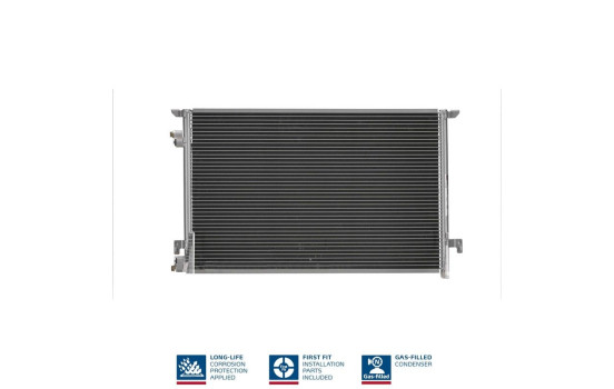 Condenser, air conditioning 94598 Nissens, Image 3