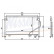 Condenser, air conditioning 94688 Nissens