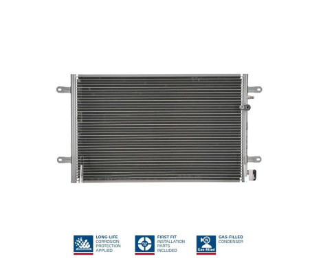 Condenser, air conditioning 94695 Nissens, Image 2