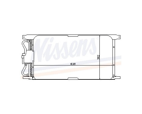 Condenser, air conditioning 94798 Nissens