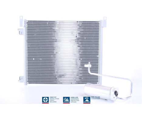 Condenser, air conditioning 94805 Nissens, Image 7