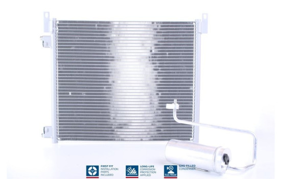 Condenser, air conditioning 94805 Nissens, Image 7