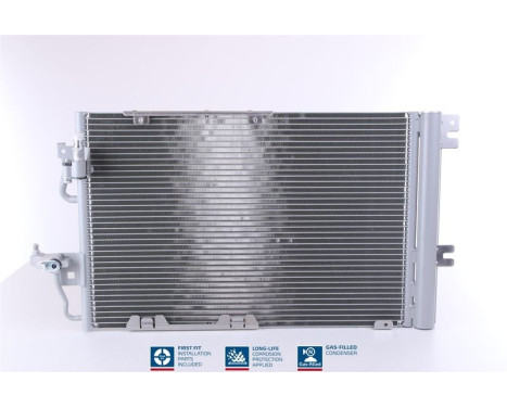 Condenser, air conditioning 94807 Nissens, Image 7