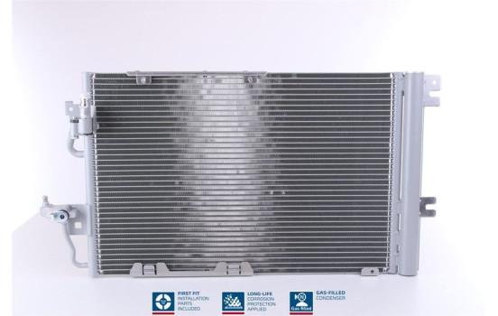 Condenser, air conditioning 94807 Nissens, Image 7