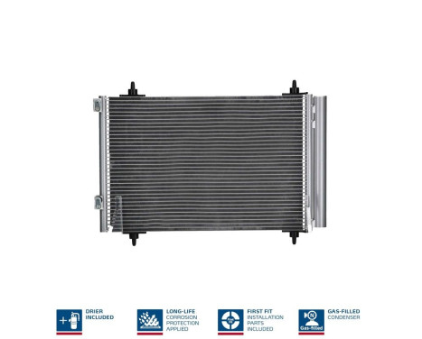Condenser, air conditioning 94826 Nissens, Image 3