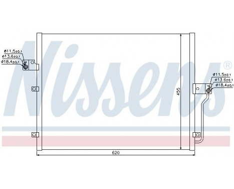 Condenser, air conditioning 94859 Nissens, Image 6