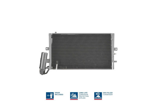 Condenser, air conditioning 94862 Nissens, Image 2