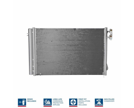 Condenser, air conditioning 94872 Nissens, Image 7