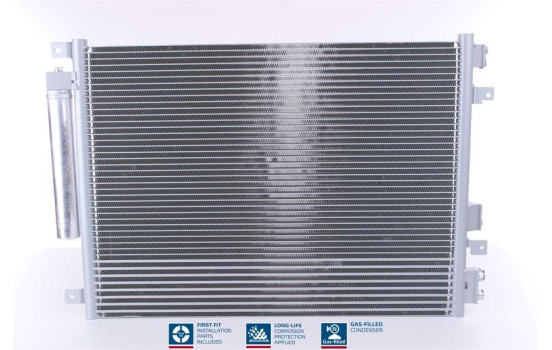 Condenser, air conditioning 94874 Nissens, Image 7