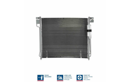 Condenser, air conditioning 94879 Nissens, Image 3