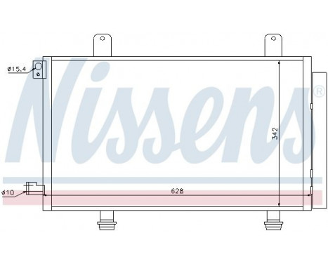 Condenser, air conditioning 94979 Nissens, Image 6
