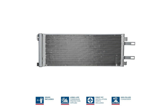 Condenser, air conditioning 94986 Nissens, Image 3