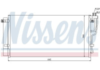 Condenser, air conditioning 94992 Nissens
