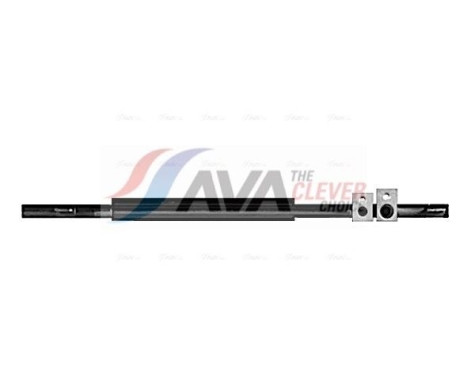 Condenser, air conditioning AL5149D Ava Quality Cooling, Image 2
