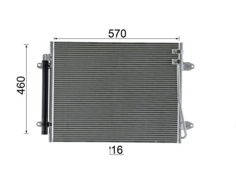 Condenser, air conditioning BEHR *** PREMIUM LINE ***, Image 8