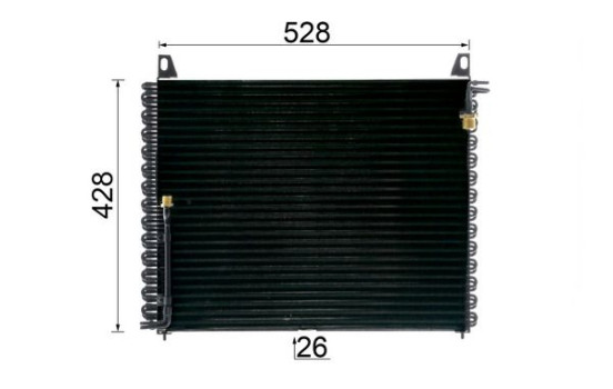 Condenser, air conditioning BEHR *** PREMIUM LINE ***, Image 12