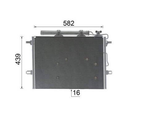 Condenser, air conditioning BEHR *** PREMIUM LINE ***, Image 13