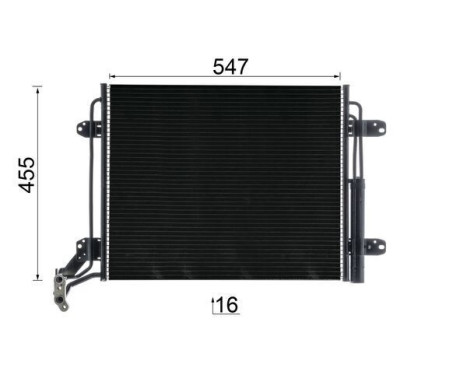Condenser, air conditioning BEHR *** PREMIUM LINE ***, Image 8