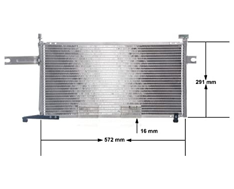 Condenser, air conditioning BEHR