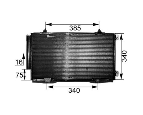 Condenser, air conditioning BEHR