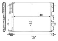 Condenser, air conditioning BEHR