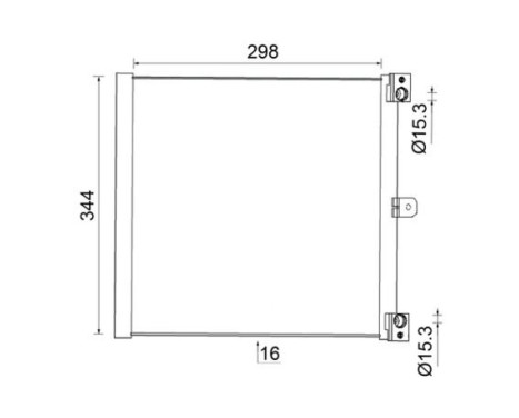 Condenser, air conditioning BEHR, Image 2