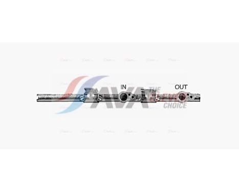 Condenser, air conditioning BW5603D Ava Quality Cooling, Image 2