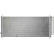 Condenser, air conditioning CF20281 Delphi