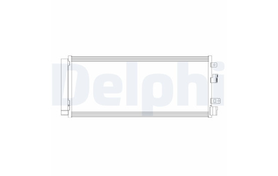 Condenser, air conditioning CF20381 Delphi