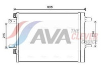 Condenser, air conditioning CNA5308D Ava Quality Cooling