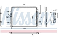 Condenser, air conditioning **CORROSION PROTECTION & NITROGEN FILLING** 940985 Nissens