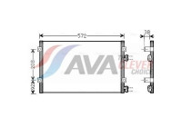 Condenser, air conditioning CR5103 Ava Quality Cooling