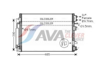 Condenser, air conditioning CR5123D Ava Quality Cooling