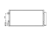 Condenser, air conditioning CT5062D Ava Quality Cooling
